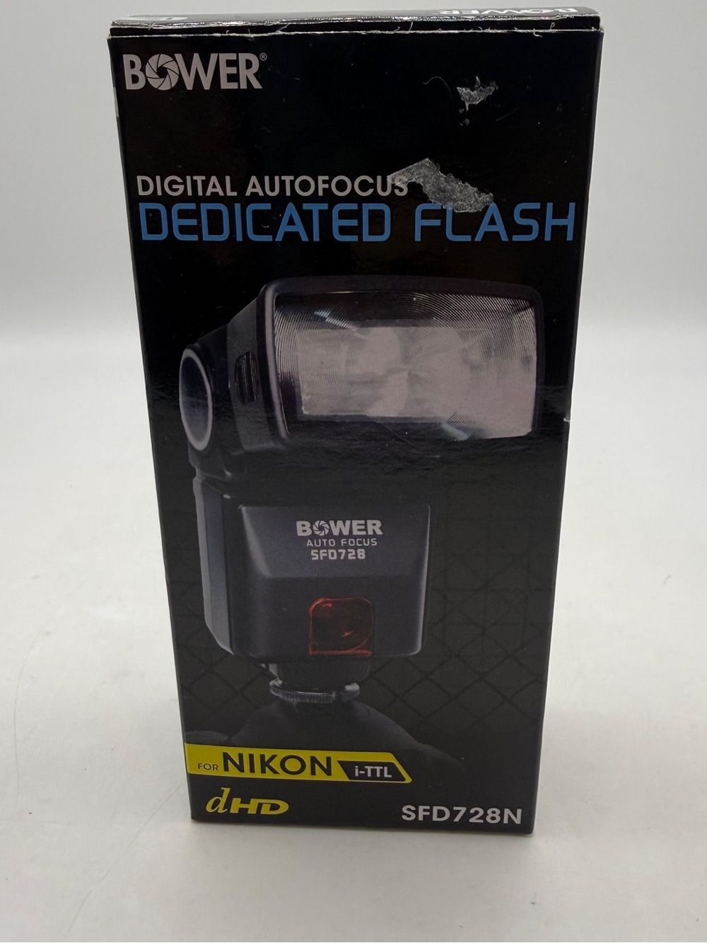 Bower SFD728N Digital Auto Focus Flash for Nikon i-TTL Brand New Open Box